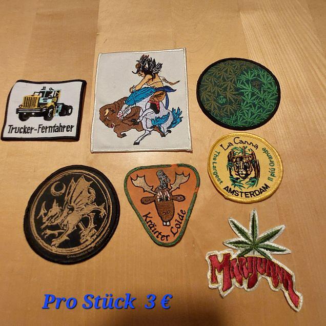 Bild 3 PATCHES MC MF MOTIVE KUTTE BIKER ROCKER