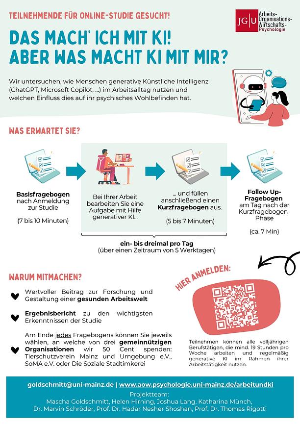 Bild 1 Teilnehmer für Online-Studie gesucht!