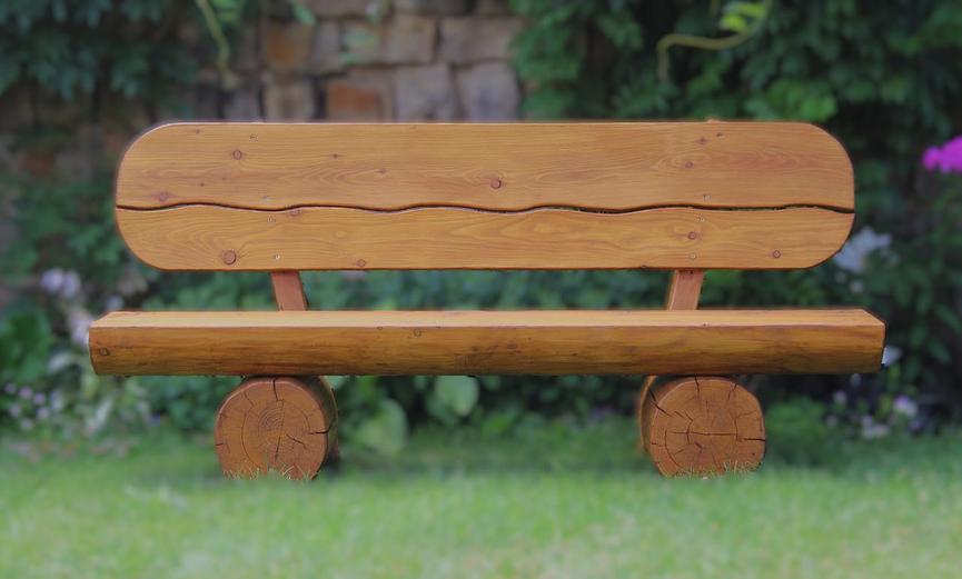 Bild 5 Gartenbank mit Gravur. Holzbank. Hochzeitsgeschenk.