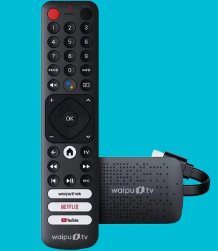 Bild 1 Verkaufe Waipu TV-Stick (+ LAN-Adapter als Extra) - quasi unbenutzt - 42 Euro