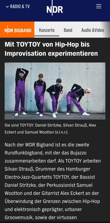 Bild 8 Ticket Jazz-Orchester Konzert in Hannover Sa. 19.09.2026