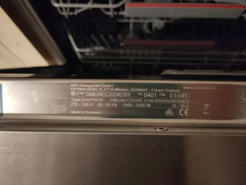 Bild 4 Bosch Unterbau-Geschirrspüler SMU4ECS24E