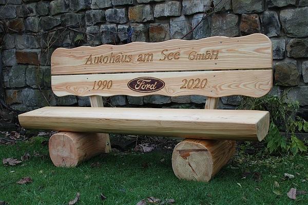 Bild 8 Ostern Geschenk. Gartenbank mit Gravur. Hochzeitsgeschenk. Krongartmöbel.