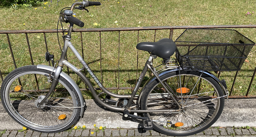 Bild 7 Stadtfahrrad Bavaria Line Lizzard für Damen, 26 Zoll, Nabendynamo, Korb
