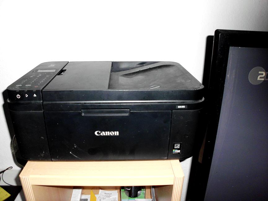 Bild 4 canon drucker mx495 in schwartz ab zu geben nur für 15euro