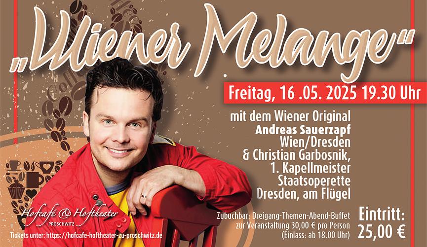 Bild 1 Andreas Sauerzapf (Tenor-Staatsoperette Dresden) - "Wiener Melange"