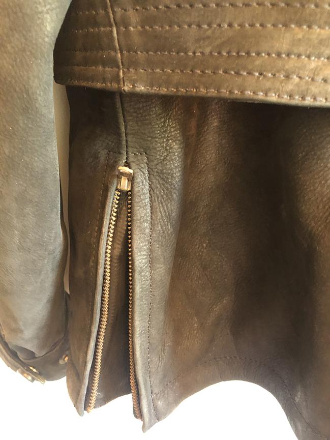 Bild 7 NEUWERTIG! AJS Herren Motorradjacke, Rindsleder, schwarz, Gr. 62