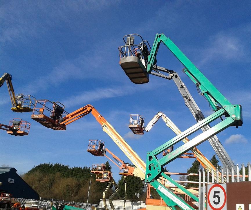 Bild 3 Bedienberechtigung zum Führen von Hubarbeitsbühnen + Steiger