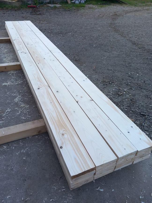 Bild 2 🪚 Hobelbretter – 11,2 m² (20 Stück)  2,5 x 14 x 400 cm – Paket für 200 €