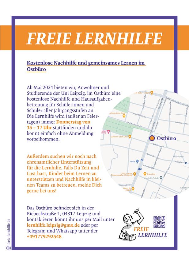 Bild 1 Freie Lernhilfe Leipzig - Unterstützung gesucht
