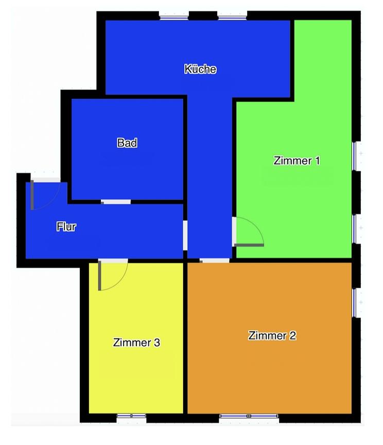 Bild 2 Helles all inclusive Zimmer in Frauen-WG