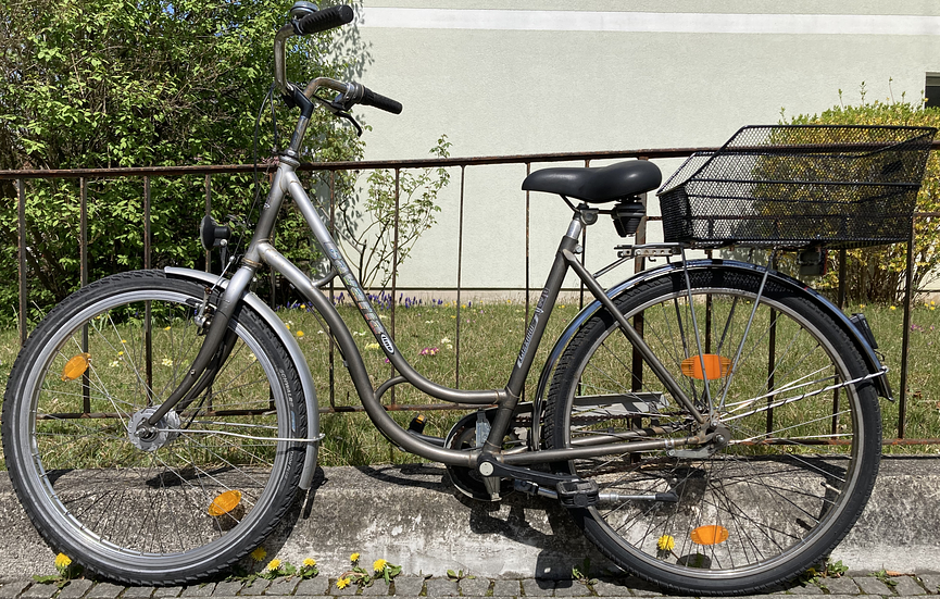 Bild 3 Stadtfahrrad Bavaria Line Lizzard für Damen, 26 Zoll, Nabendynamo, Korb