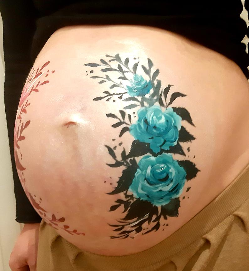 Bild 8 Babybauchbemalung Bellypainting Schwanger Baby-Bauch-Party in Berlin