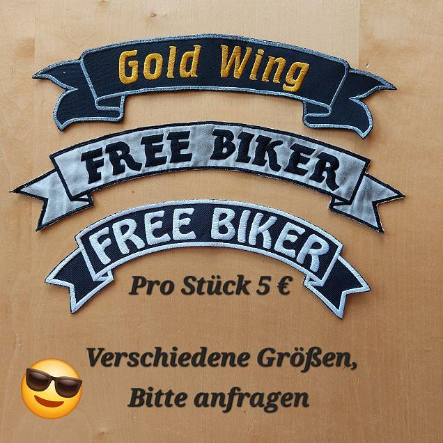 Bild 9 PATCHES MC MF MOTIVE KUTTE BIKER ROCKER