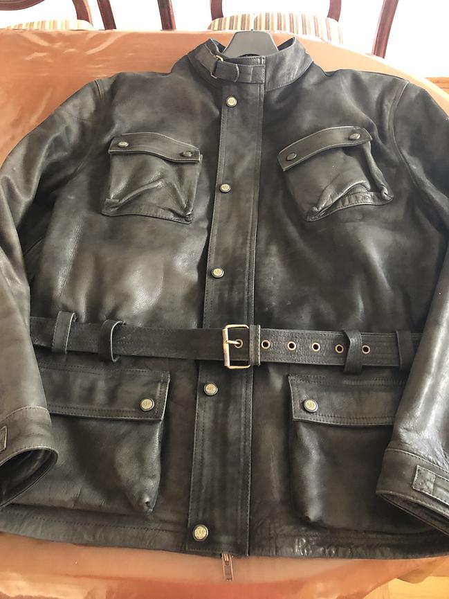 Bild 3 NEUWERTIG! AJS Herren Motorradjacke, Rindsleder, schwarz, Gr. 62