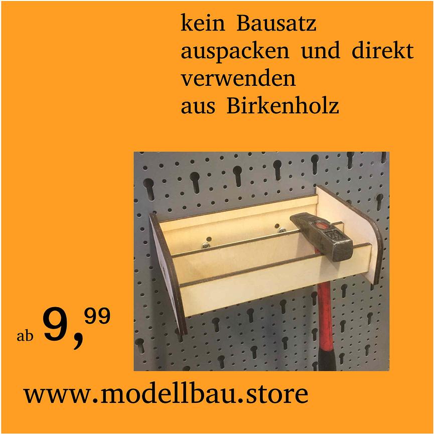 Bild 3 praktische Werkzeughalter für Werkstatt Kunst Modellbau Hobby