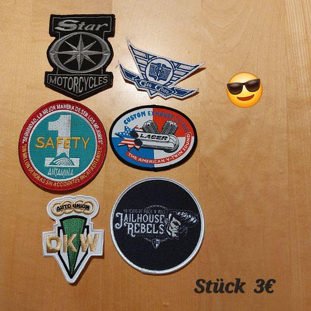 Bild 17 PATCHES MC MF MOTIVE KUTTE BIKER ROCKER