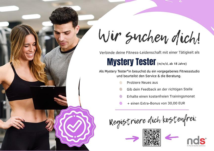 Bild 1 Wir suchen dich! Mystery Fitness-Tester*in (m/w/d, ab 18 Jahre)