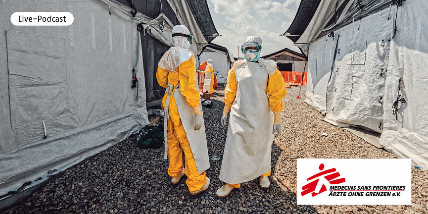 Bild 1 Live Podcast: Ebola - Vertrauen baut man nicht auf wie ein Zelt am 30.09.2026