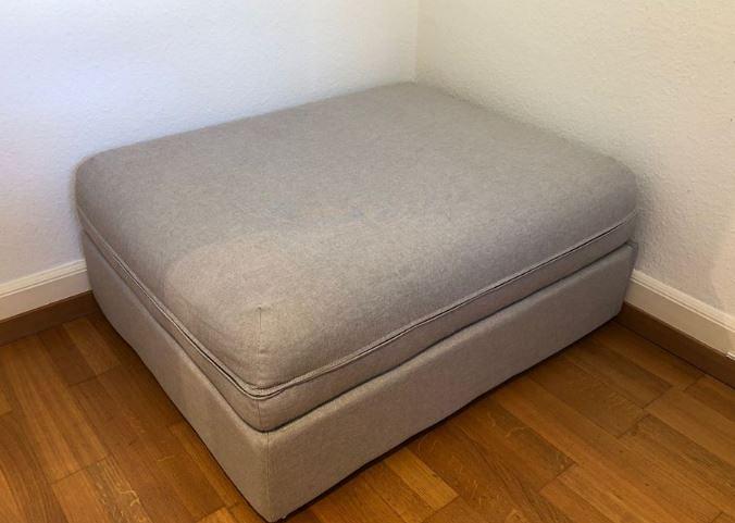 Bild 1 IKEA Vallentuna Hocker mit Bettfunktion