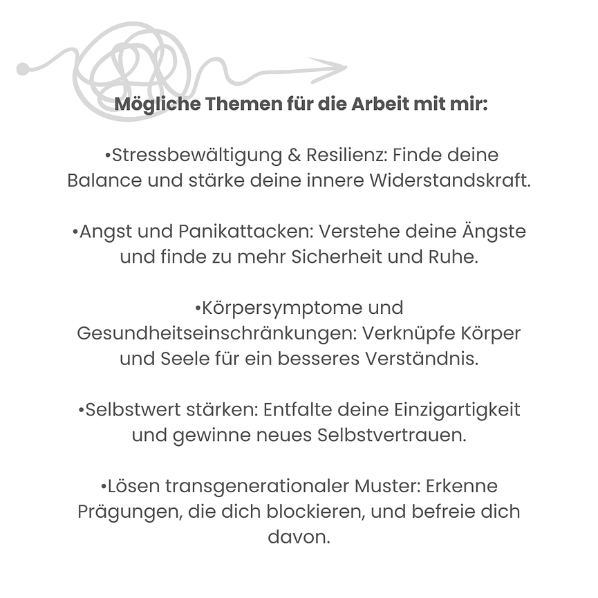 Bild 3 Systemische Beratung Stressbewältigung / Angst&Panik/ Körpersymptome