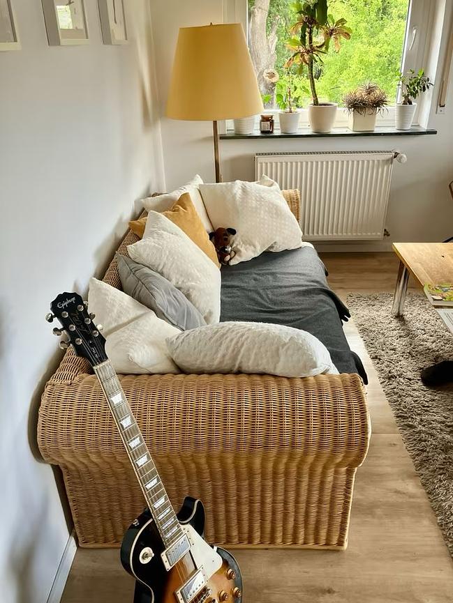 Bild 2 Hochwertiges Rattansofa