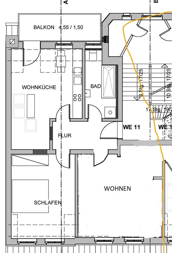Bild 3 Untermiete einer sonnigen 2-Raum-Wohnung in Leipzig Altlindenau