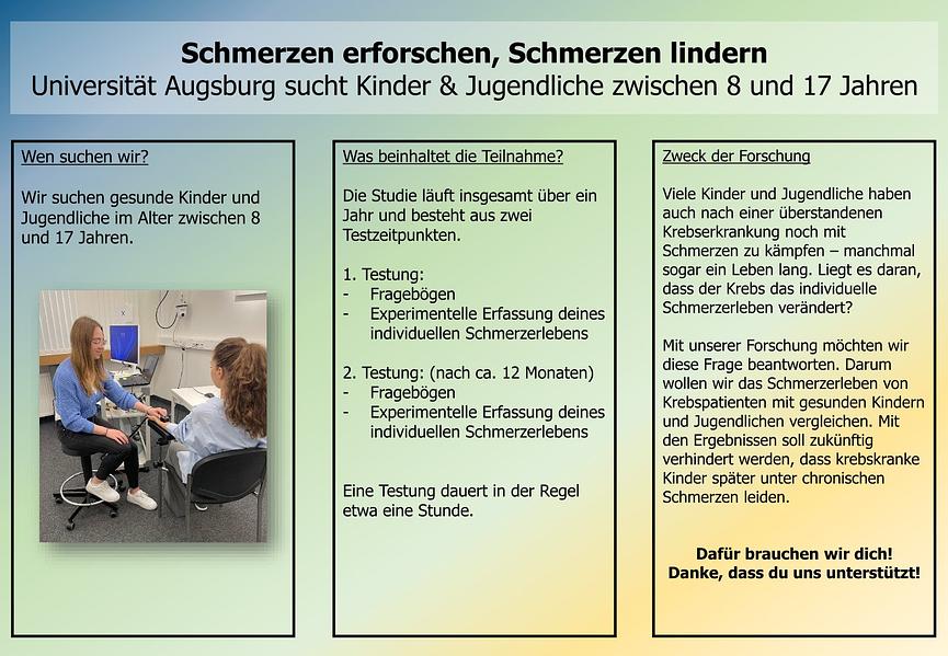 Bild 2 Gesunde Kinder & Jugendliche (8-17) für Kontrollgruppe in einer Studie gesucht!
