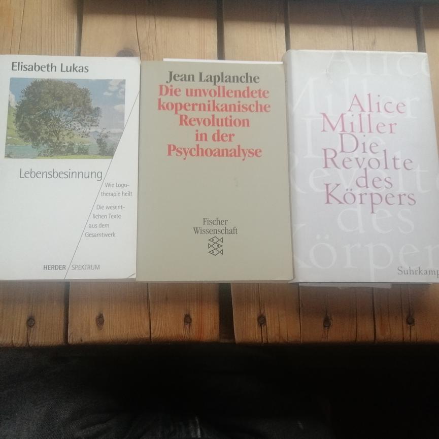 Bild 1 Bücher Philosophie, Logotherapie, Psychologie