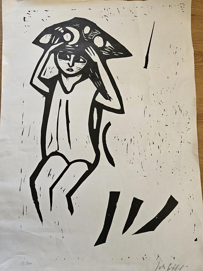 Bild 18 Mädchen im Regen"