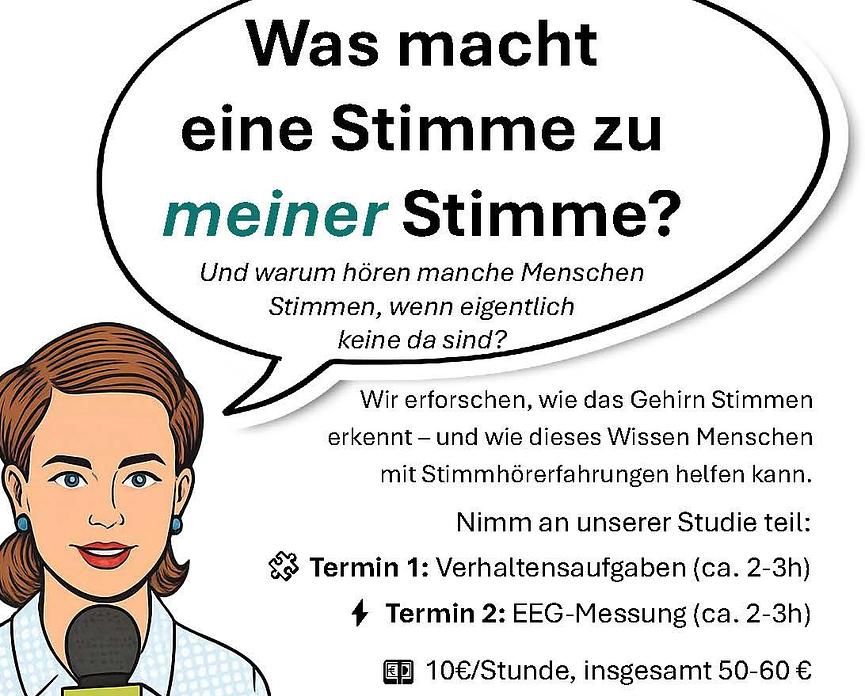 Bild 1 Studienteilnehmer gesucht: Wie erkennt dein Gehirn Stimmen?