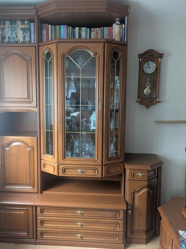 Bild 1 Schrankwand & Sideboard Kirschbaum (sehr gut erhalten & modular aufgebaut)