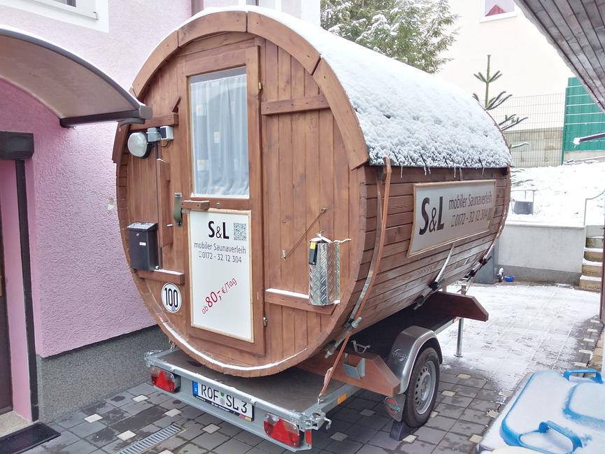 Bild 4 Mobile Sauna verleih, Fasssauna mieten. 