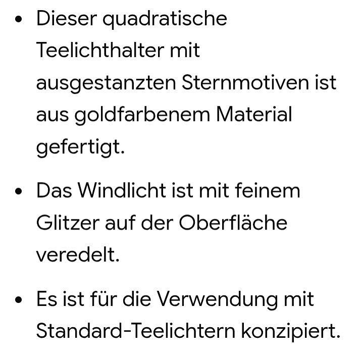 Bild 3 Kerzenarm mit Teelicht