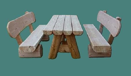 Bild 2 Gartenmöbel aus Lärchenholz. Holzmöbel.