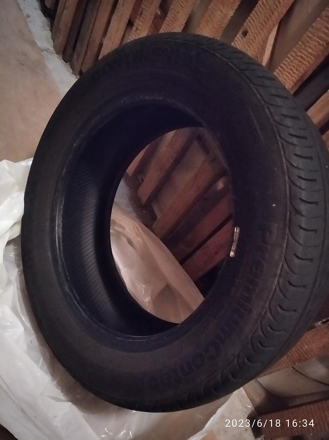 Bild 1 Zu verschenken Sommerreifen Continental PremiumContact 205/55 R16 91H