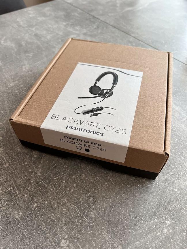 Bild 2 Plantronics C725 Binaural USB ANC Kopfhörer, Schwarz für 80€