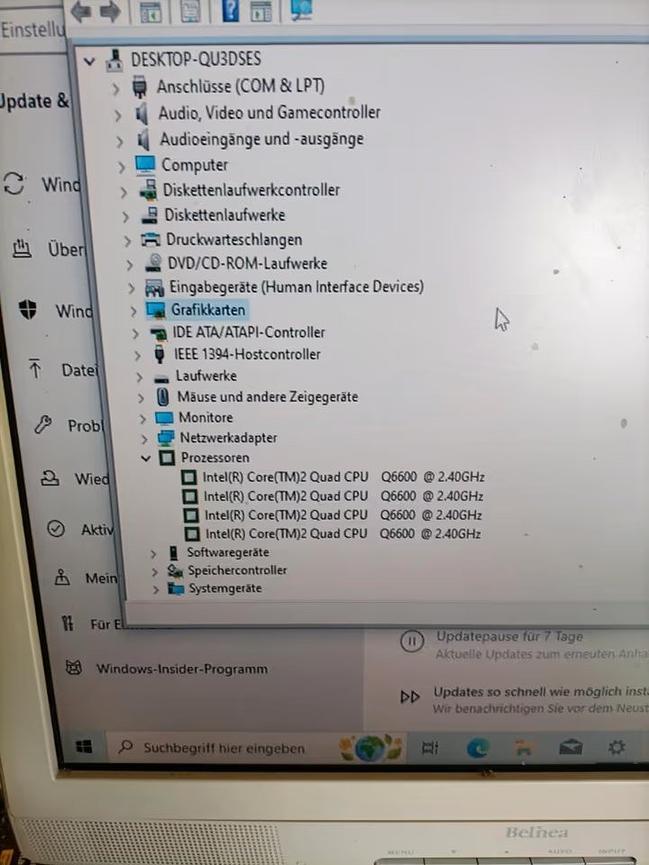 Bild 3 PC intel quad core , 4gb ram , 500gb HDD nvidea Grafik für 15 euro