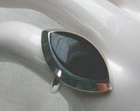 Bild 4 Ring, 925 Silber  mit einen Onyxstein