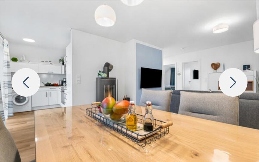 Bild 1 Ostseewohnung mit Strandkorb, Sauna und Kamin
