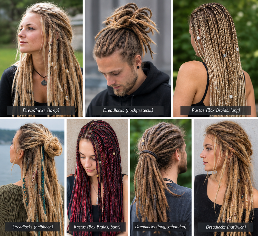 Bild 1 Biete Haarverlängerung, Dreadlocks, Rastazöpfe