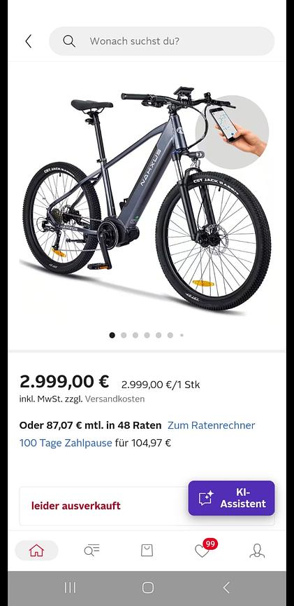 Bild 2 E-Bike Trekkingrad 27 Zoll Tekkingbike mit Mittelmotor