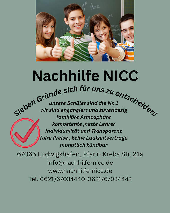 Bild 1 Nachhilfe bei NICC mal ganz anders
