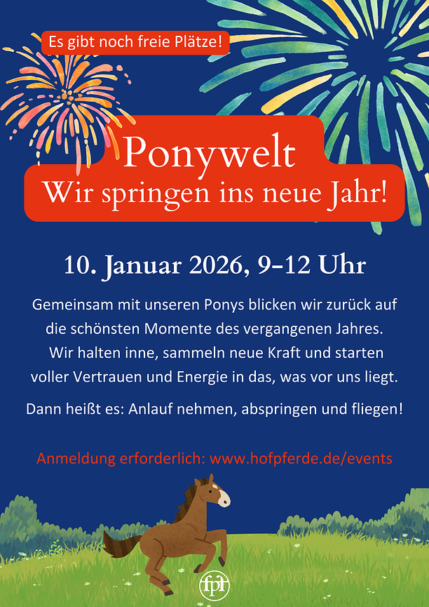 Bild 1 Ponywelt - Wir springen ins neue Jahr