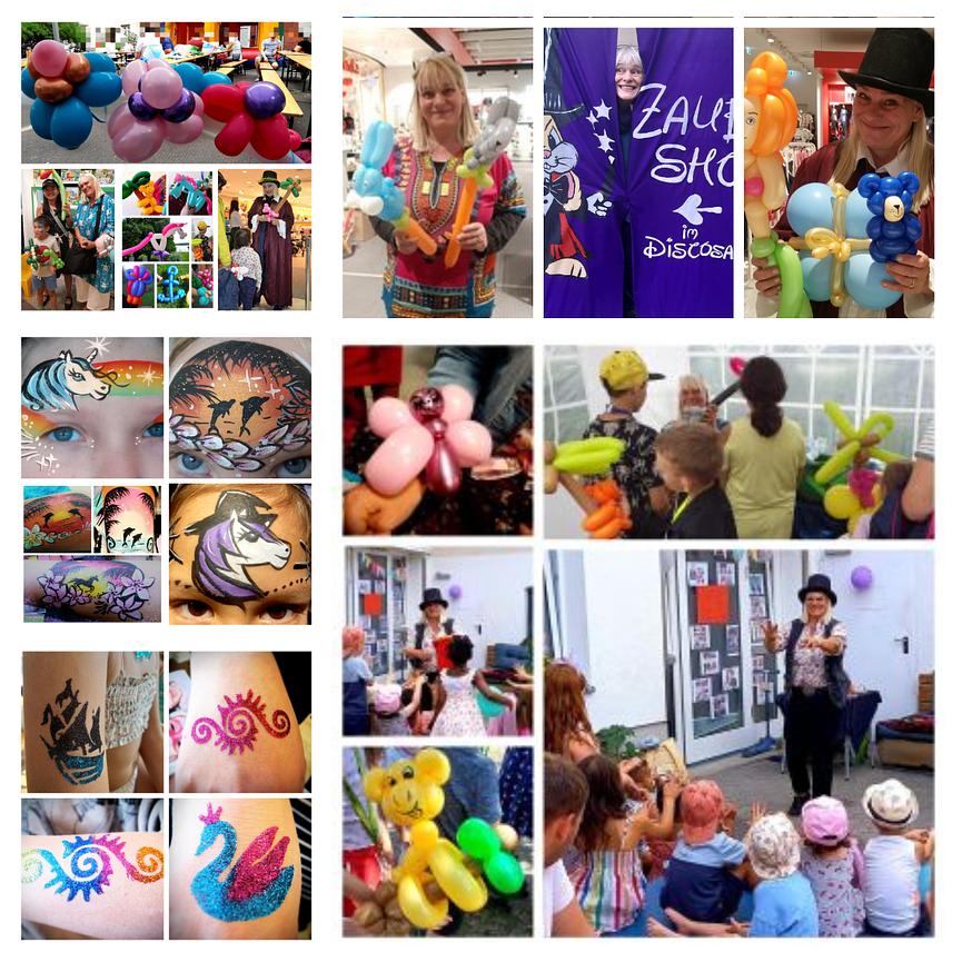 Bild 1 Kita- Firmen - Feier - Feste mit Zaubershow, Ballonmodellage + Kinderschminken