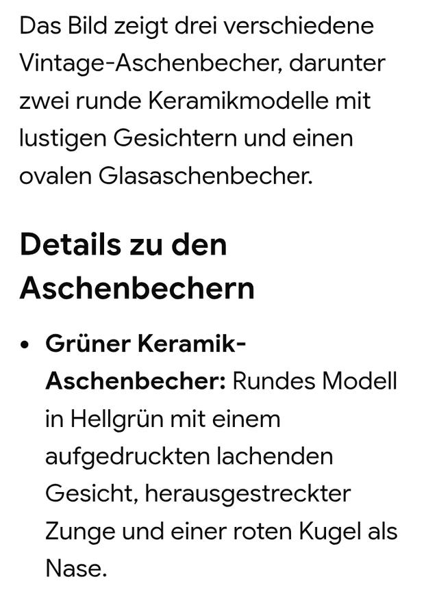 Bild 2 Aschenbecher, 3 Stück