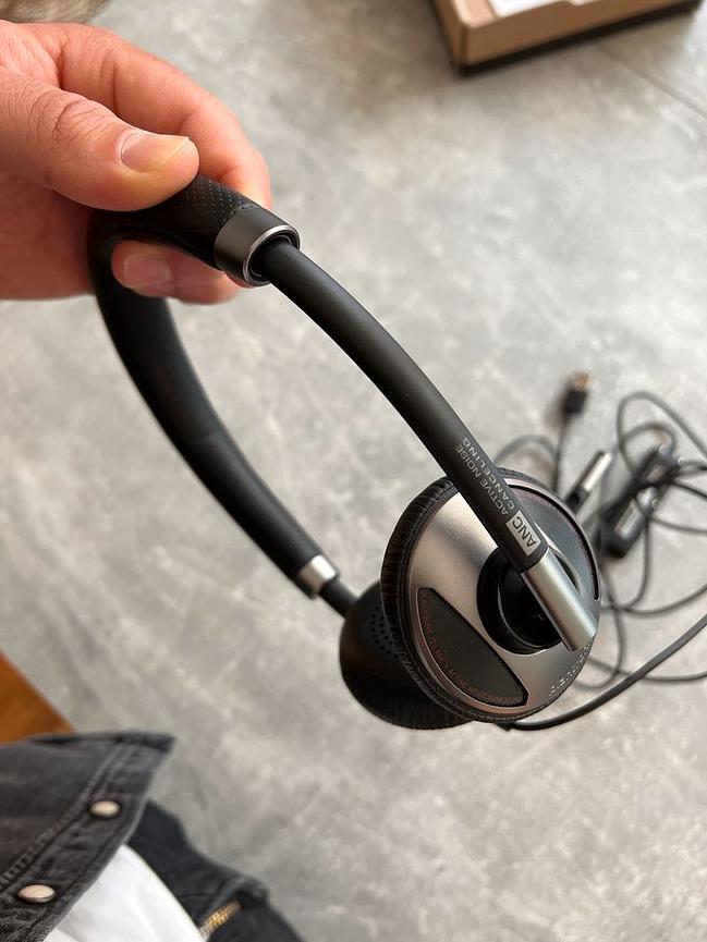 Bild 5 Plantronics C725 Binaural USB ANC Kopfhörer, Schwarz für 80€