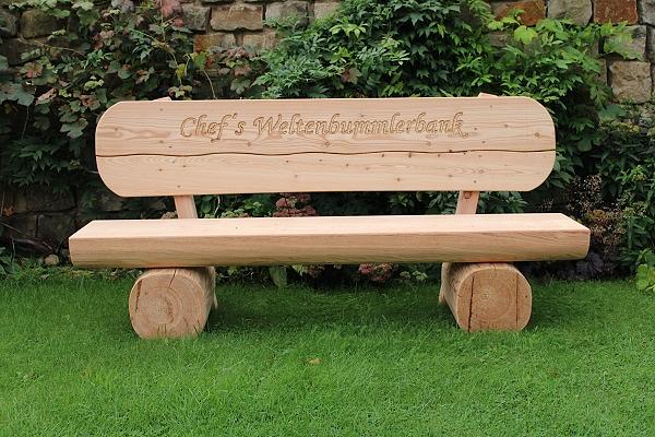 Bild 9 Gartenmöbel mit Gravur. Hochzeitsgeschenk. Krongartmöbel.