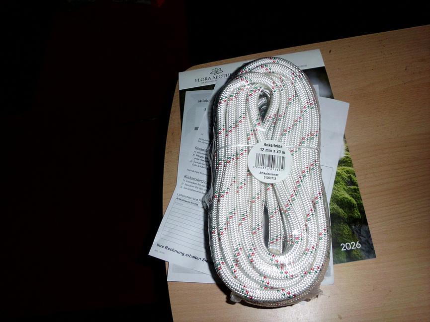 Bild 1 ich möchte diese  unbenutzte anklerleine ab  geben