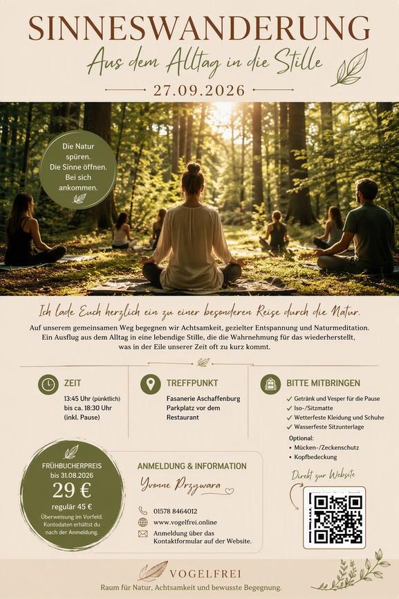 Bild 1 Herbstliche Sinneswanderung